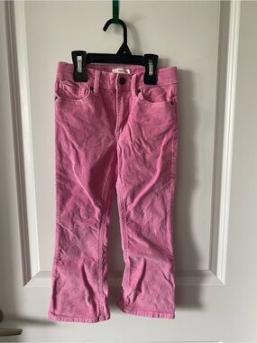 J. Crew Pink Corduroy Kids Girl Jeans